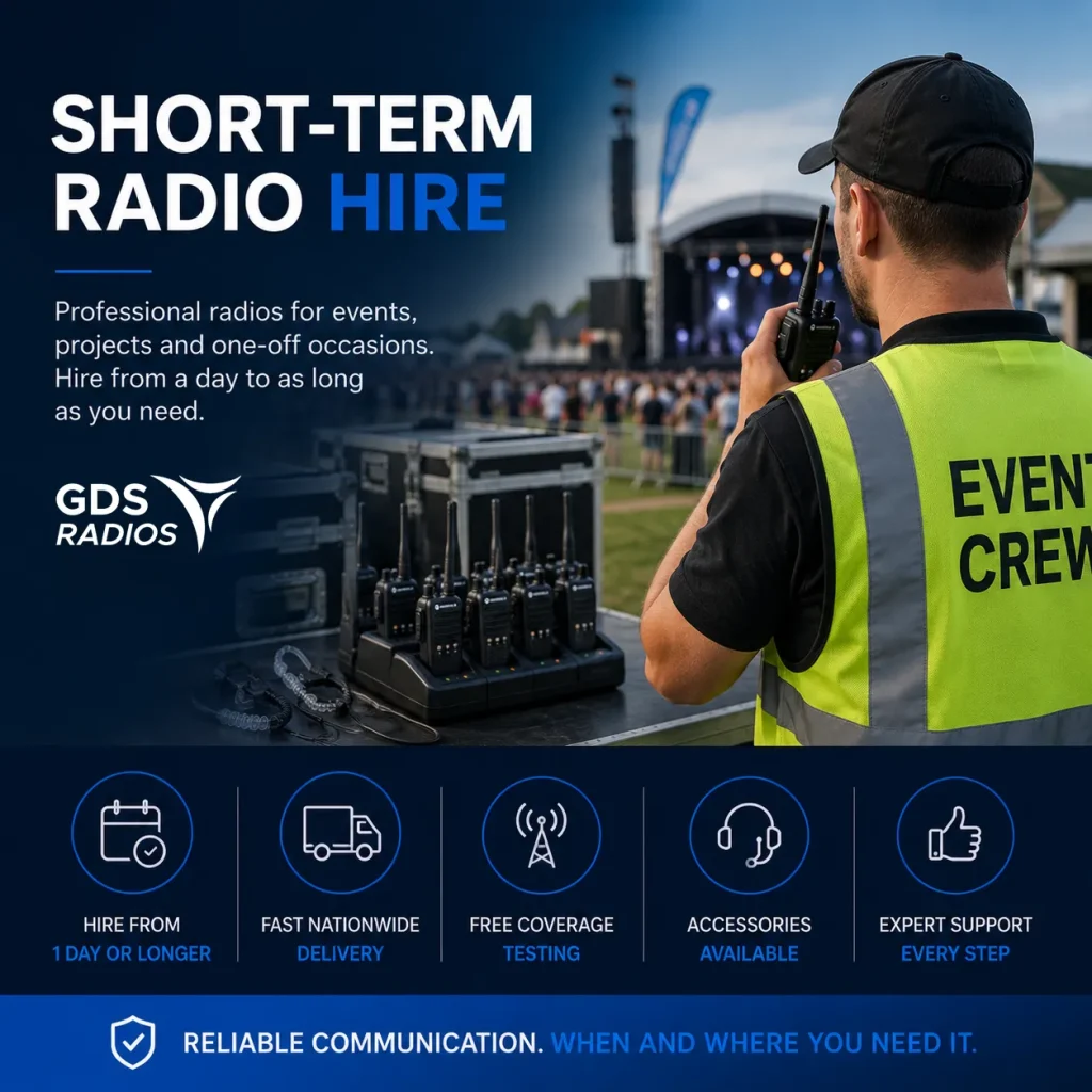 Short-term-radio-hire