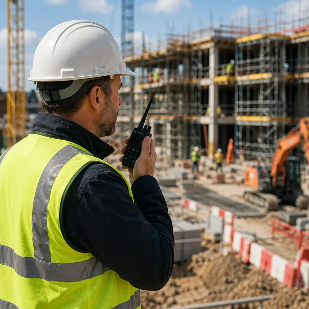 Two-way-radios-for-construction-sites